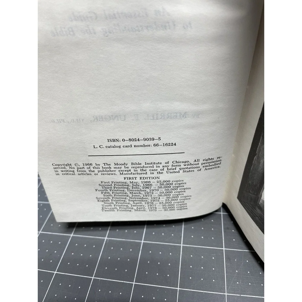 N/A unger bible